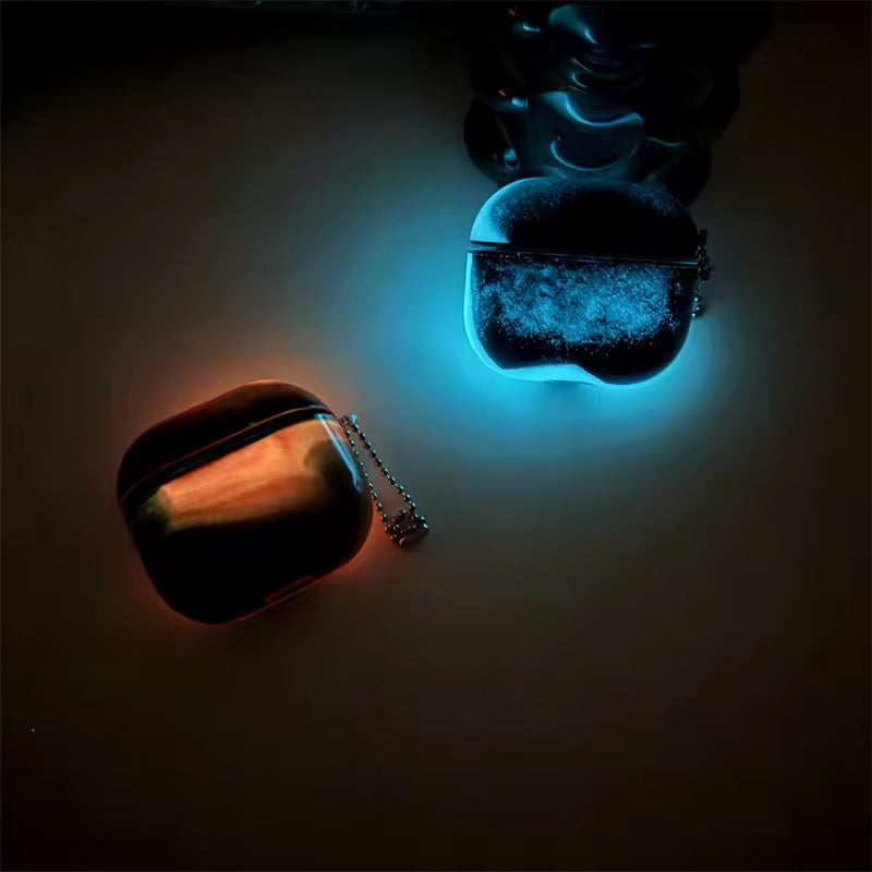 Custodia AirPods luminosa