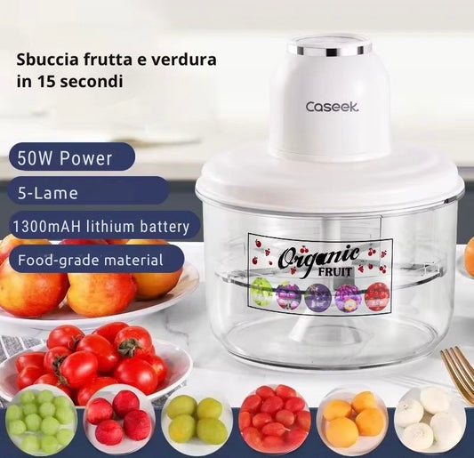Sbucciatore elettrico automatico